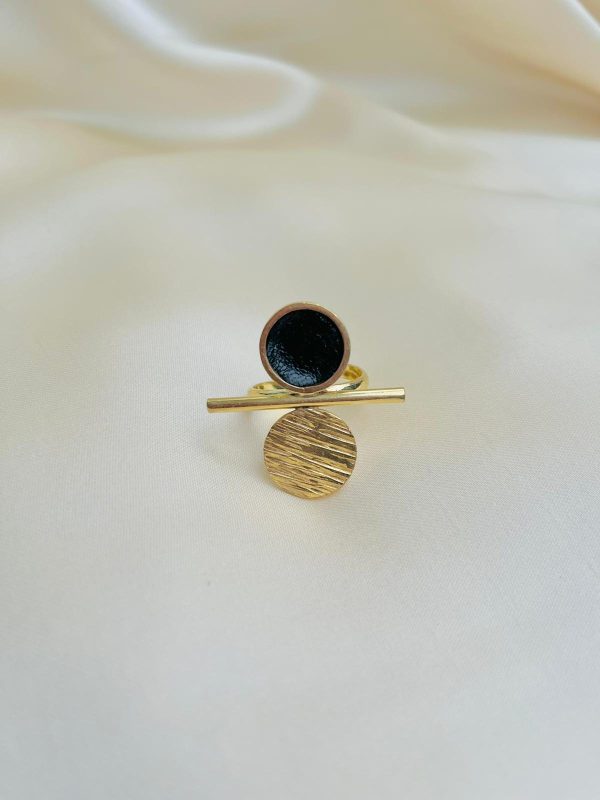 Bague Asha Noir